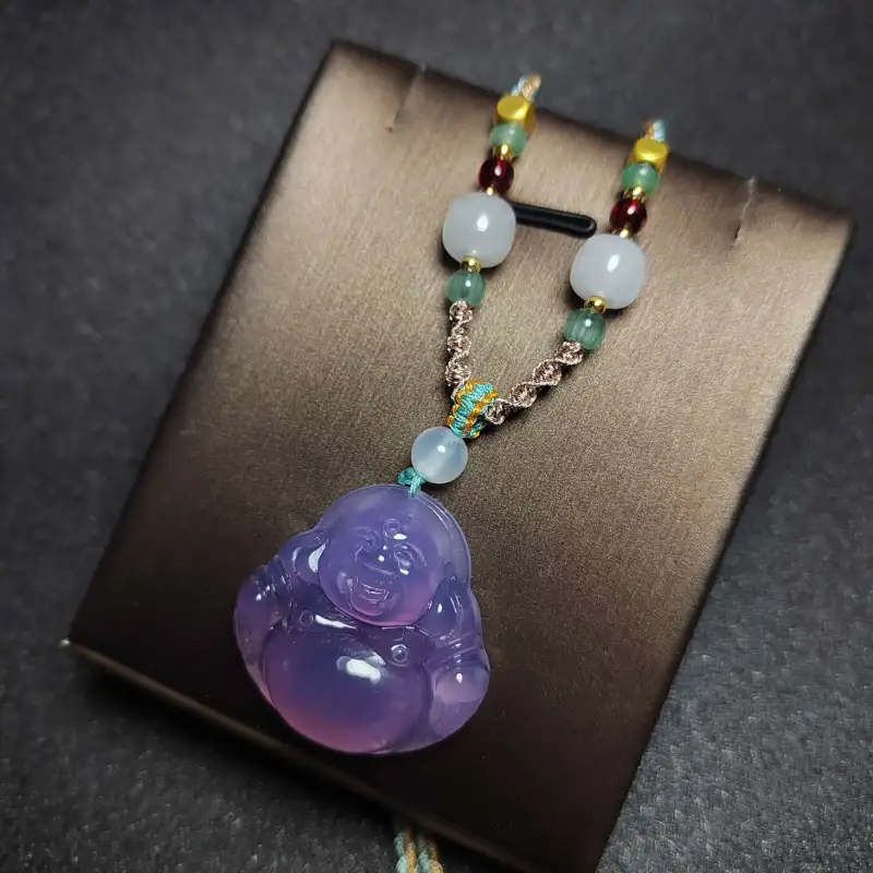 Grace Jade Necklaces Unisex-5