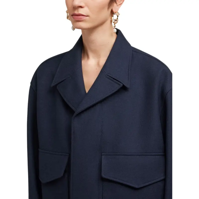 AMIPARIS Oversize Virgin Wool Jacket-4