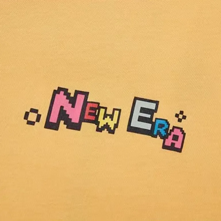 New Era T Shirts Unisex Yellow-3
