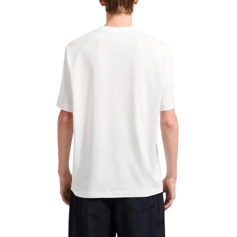 ARMANI EXCHANGEAE T Shirt Men's Cream White-2