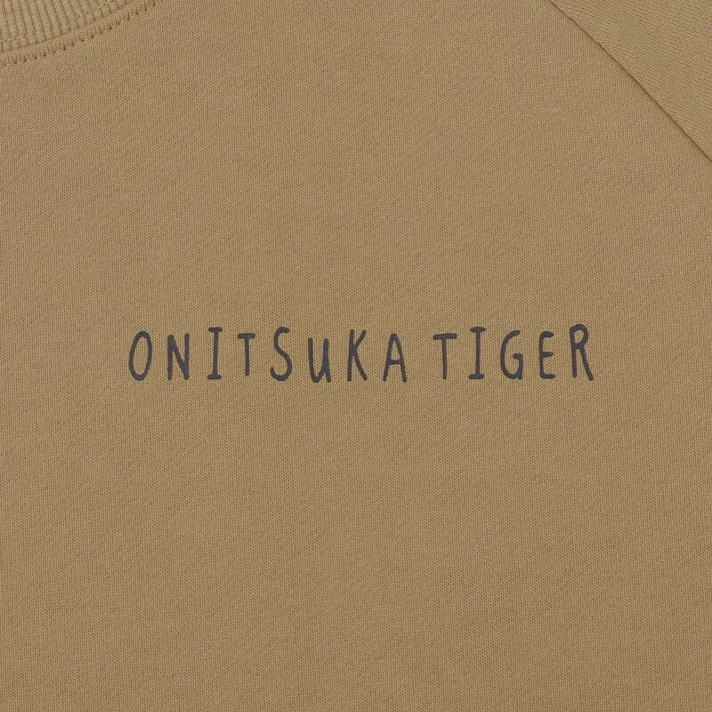 Onitsuka Tiger Sweatshirt Unisex Dark Khaki-2