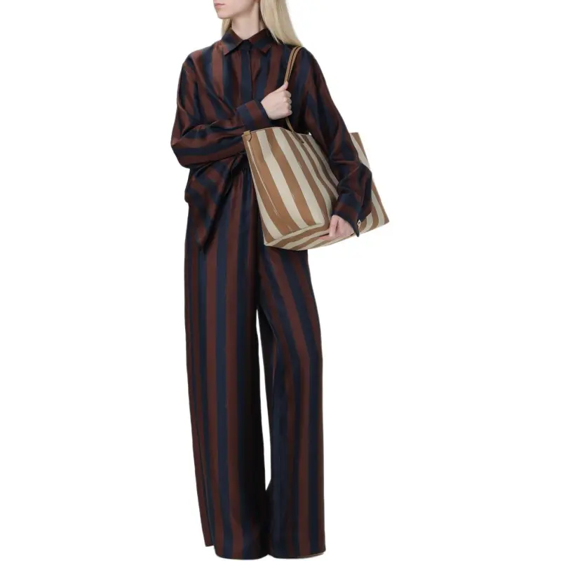 FENDI Pequin stripe Silk Shirt-2