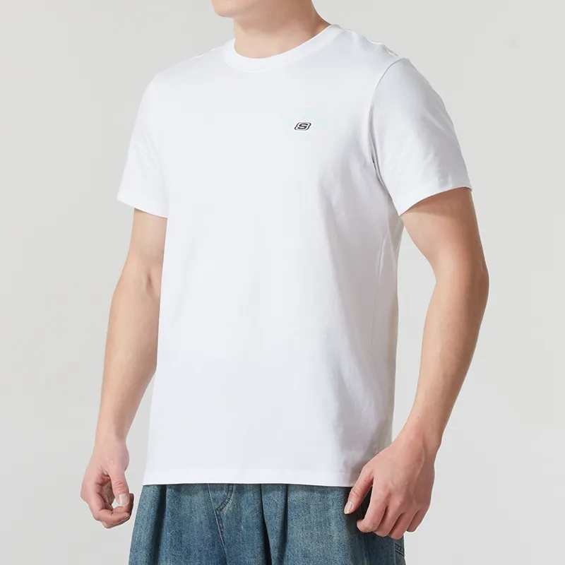 Skechers Sports Life Collection T-Shirt Unisex White-1