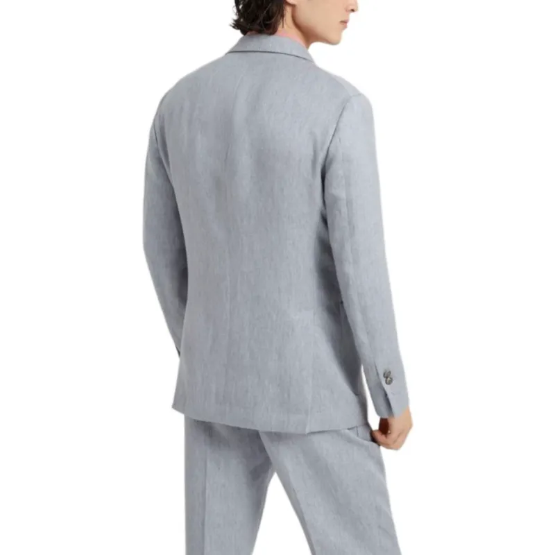 Brunello Cucinelli Double Breasted Tailored Blazer-4