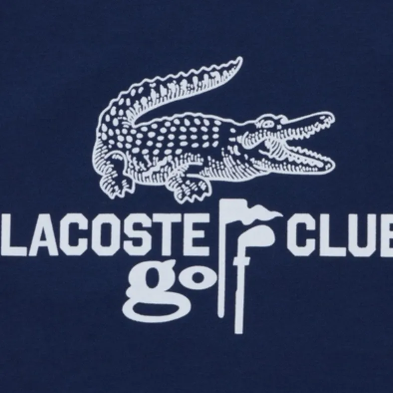 LACOSTE T-Shirt Men's White/Navy-2