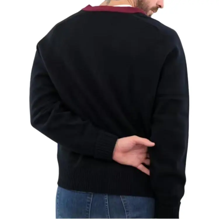 LACOSTE Sweater Unisex Navy Blue-3