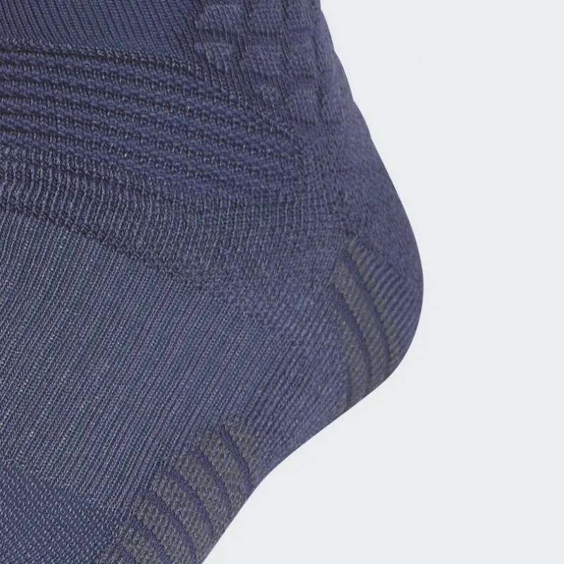 Adidas Mid Calf Socks Men's 1 Pack Blue-1