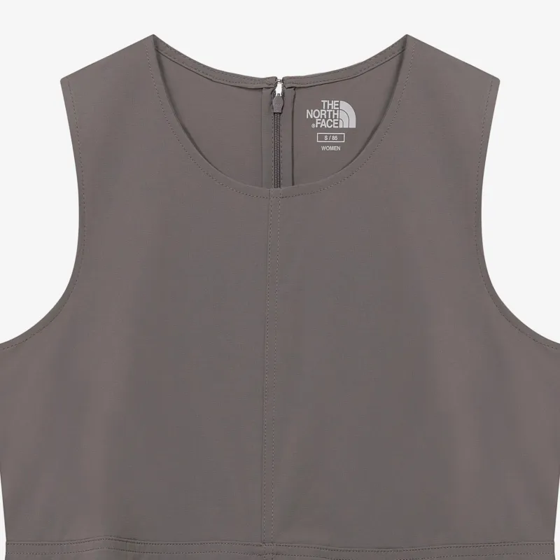 THE NORTH FACE Sleeveless Dress Women's Beige Brown-2