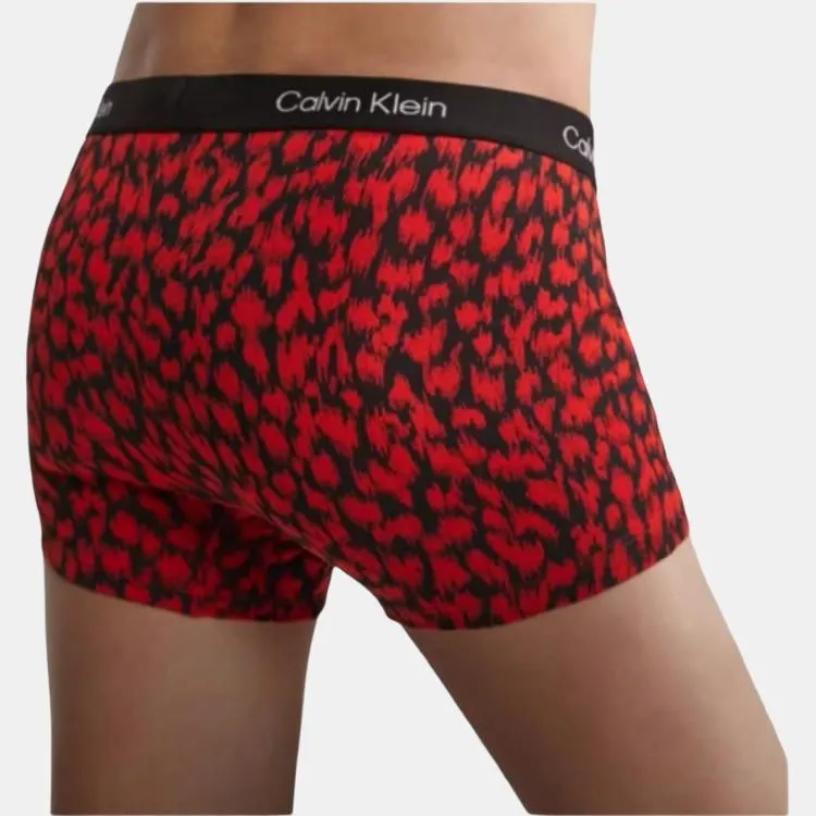 CALVIN KLEIN Boxer Shorts Men's 1 Pack Red-1