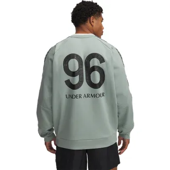 Under Armour SS25 Sweatshirt Men's Lime Green