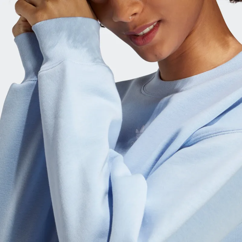 Adidas Originals Sweatshirts Women's Light Pink Blue-5