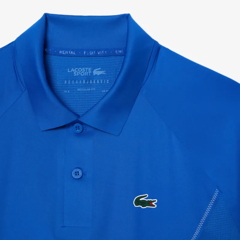 LACOSTE Djokovic Collaboration Polo Shirts Men Dark Blue-3