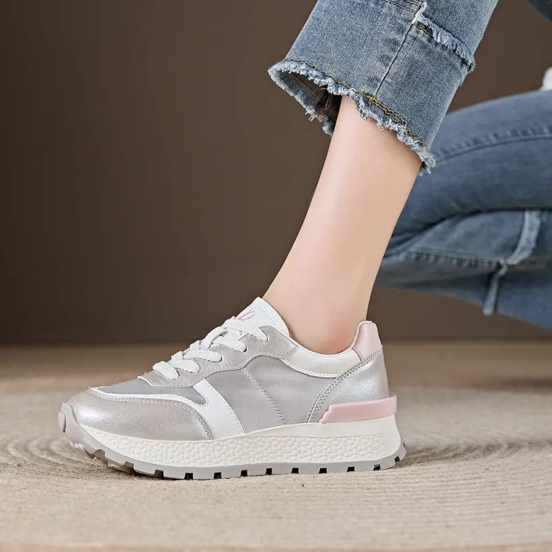 La Chapelle Anti-Slip Wear-Resistant Low-Top Casual Shoes Women's-7