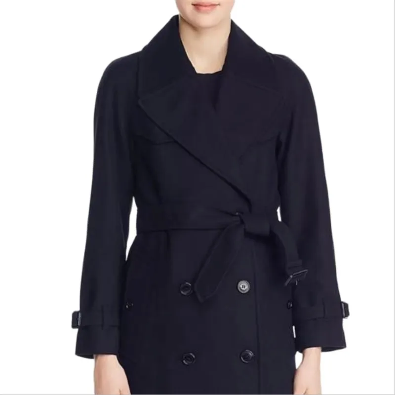 Burberry SS24 Coats Women's Dark Blue-3