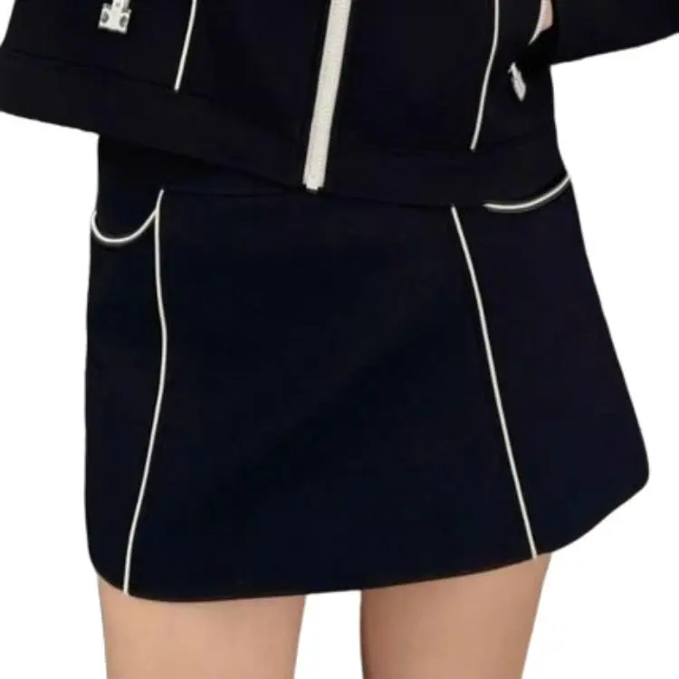 CELINE SS25 Casual Short Skirts Women's Marine Blue-2