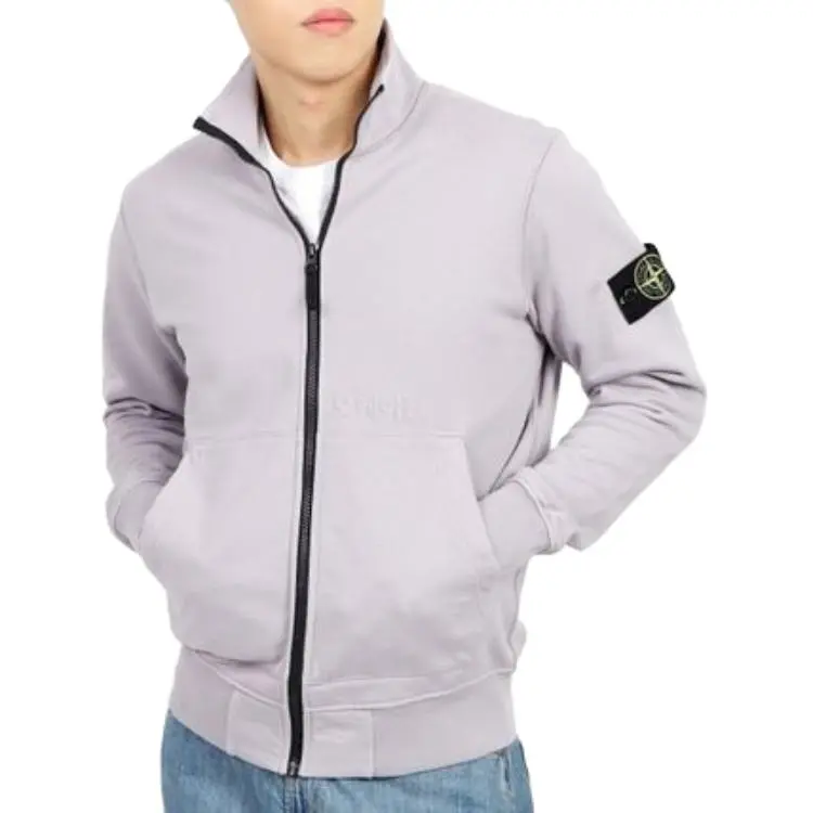 STONE ISLAND Sweatshirt Men's Purple Gray-4