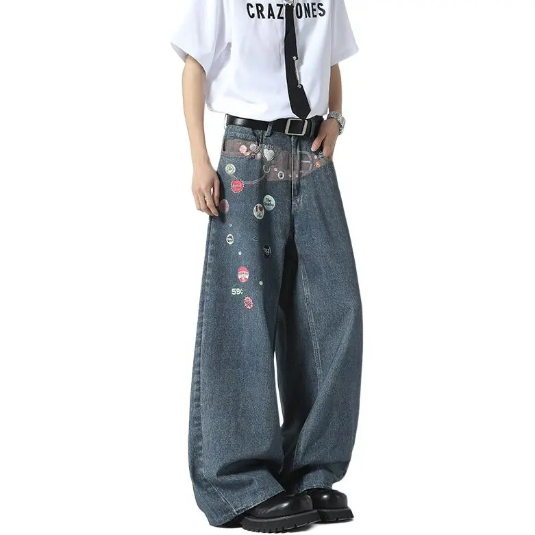 Concubine Zhu Jeans Unisex Blue-1