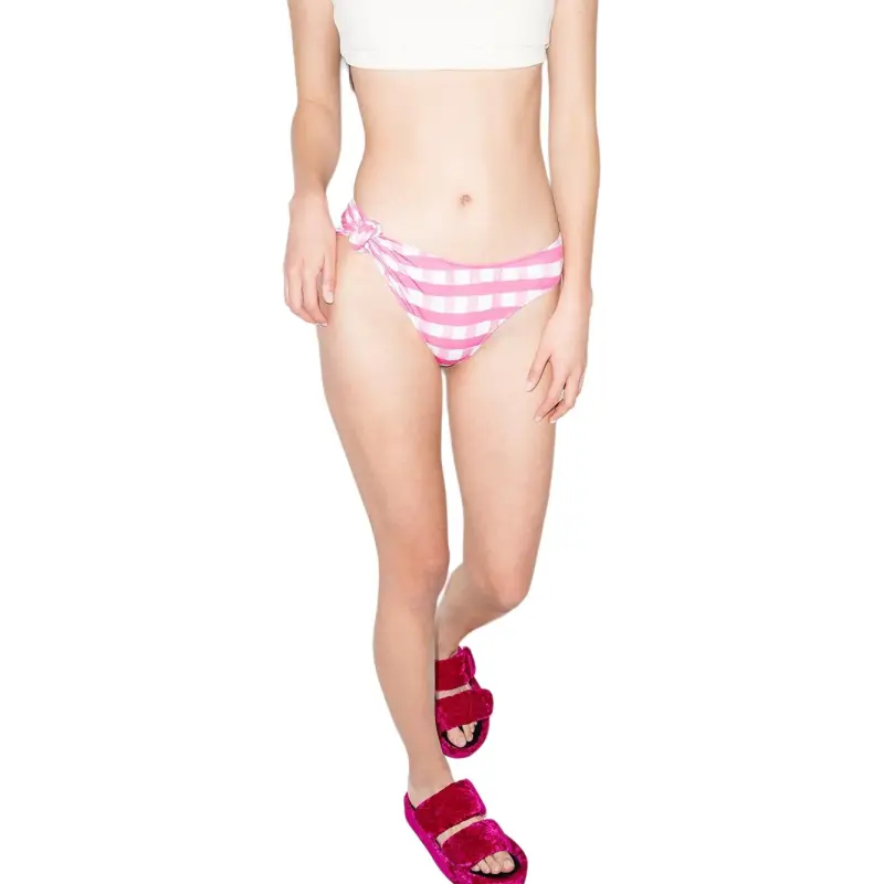 Jacquemus Le Maillot Vichy 'Light Pink Checks'-3