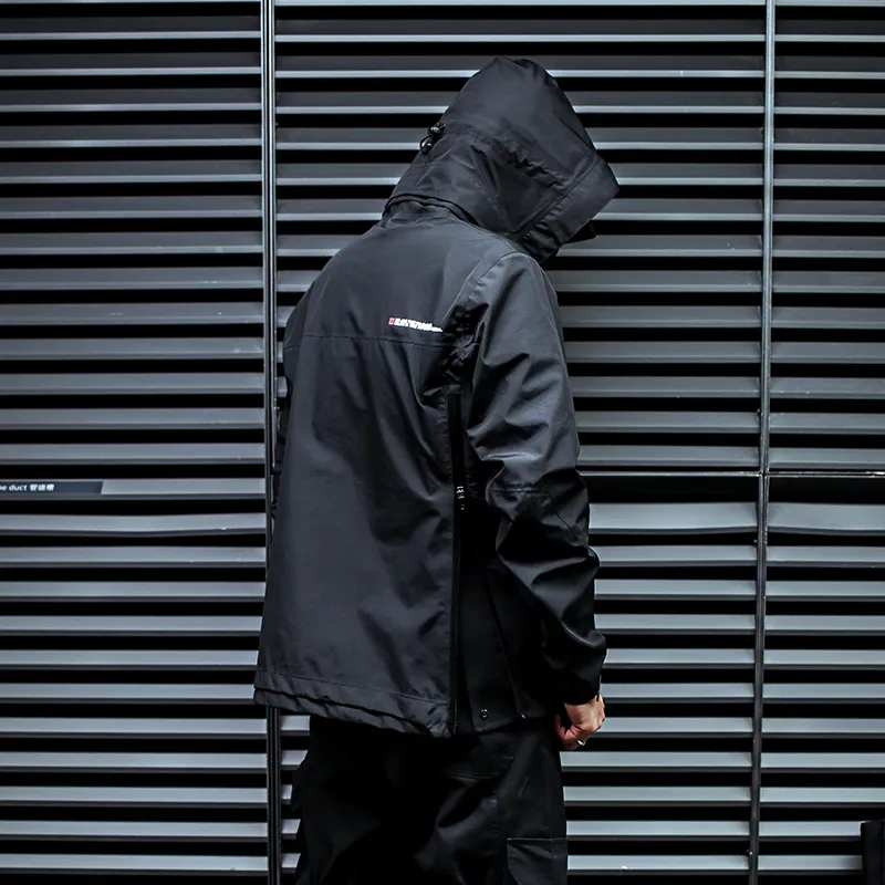 ENSHADOWER Windbreaker Jacket Unisex Black-5
