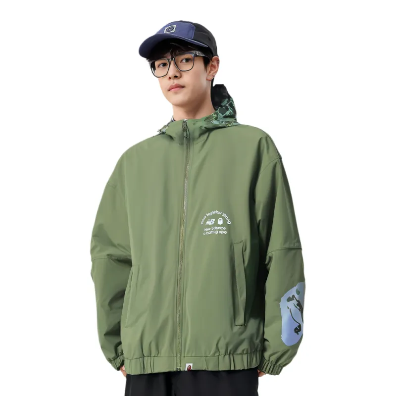 New Balance New Balance X Bape Jacket Men's Green-2