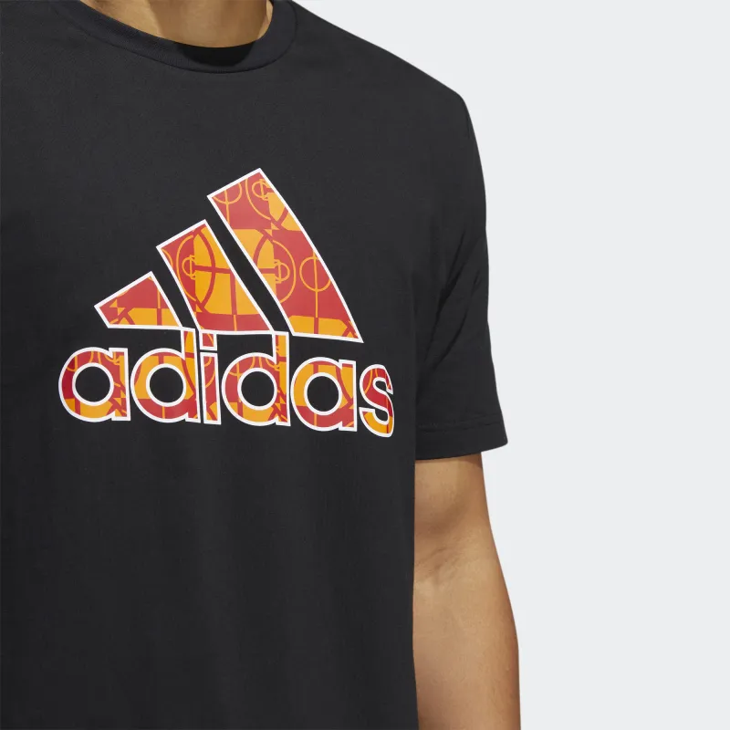 Adidas T Shirts Men Black-5