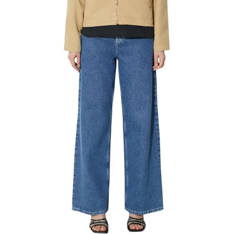 Carhartt WIP High waist Wide leg Jeans-5