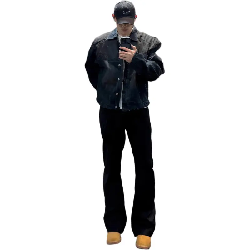 DAFK Jeans Men Carbon Black -4