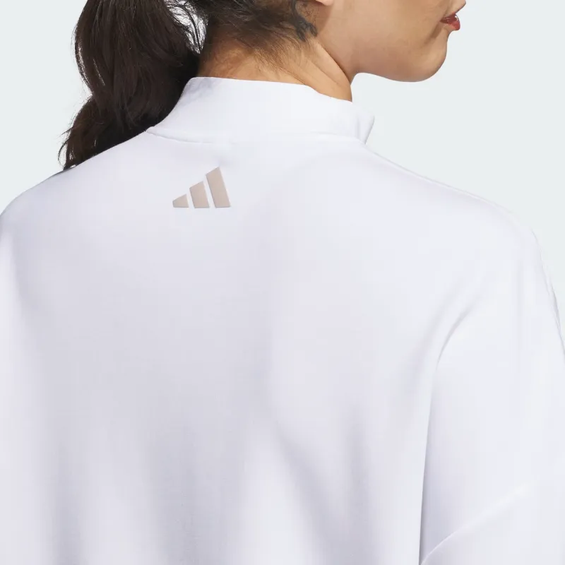 Adidas Free Shipping With AdiClub Beyond Spacer Mock Layer Sweatshirt-5