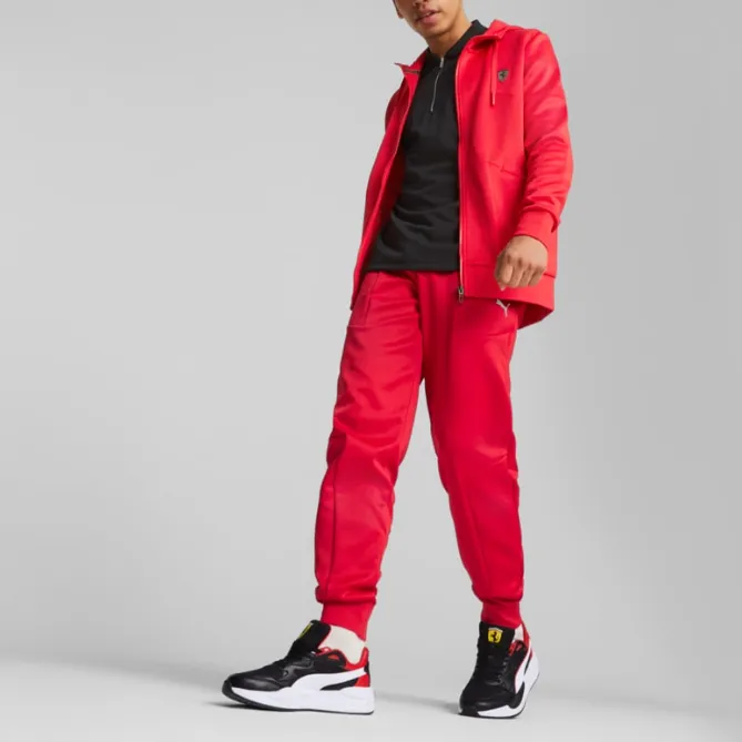 PUMA Scuderia Ferrari Jackets Men Red-4