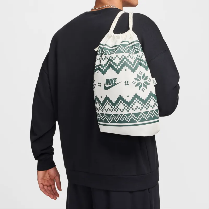 Nike Polyester Backpack Regular Unisex Sailcloth With Vintage Green Accents-5