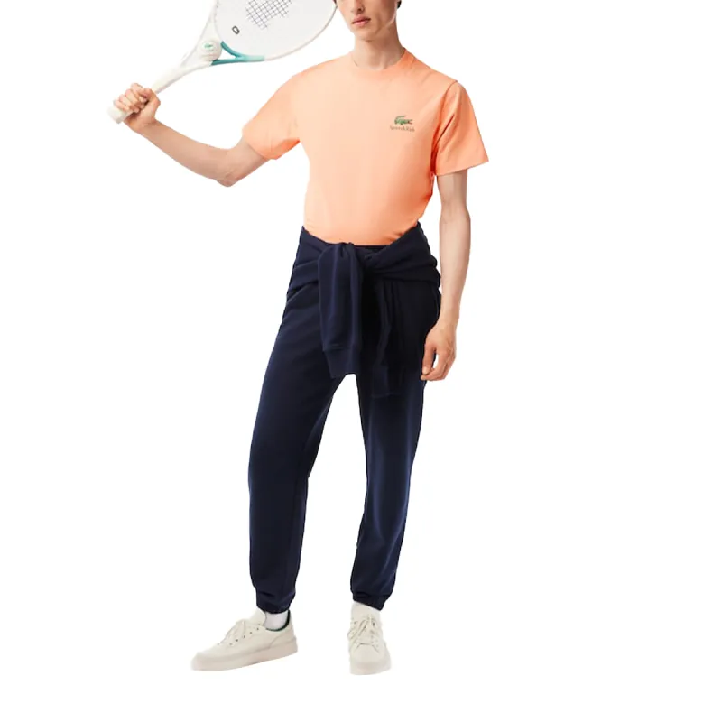 Sporty & Rich X LACOSTE T Shirts Unisex Orange-3