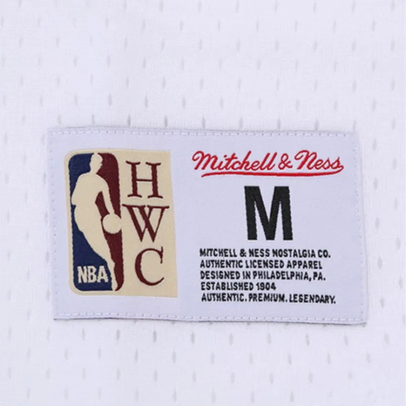 Mitchell Ness T Shirts Unisex White-2