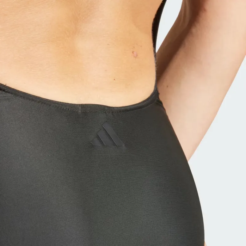 Adidas BIG BARS X BACK SWIMSUIT One piece Swimsuit Women's Black-3