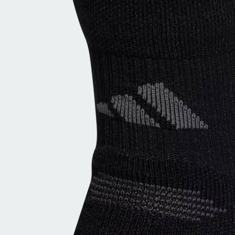 Adidas PERFORMANCE TRAINING QUARTER SOCKS Mid-Calf Socks Unisex 1 Pack Black/Gray Five-1