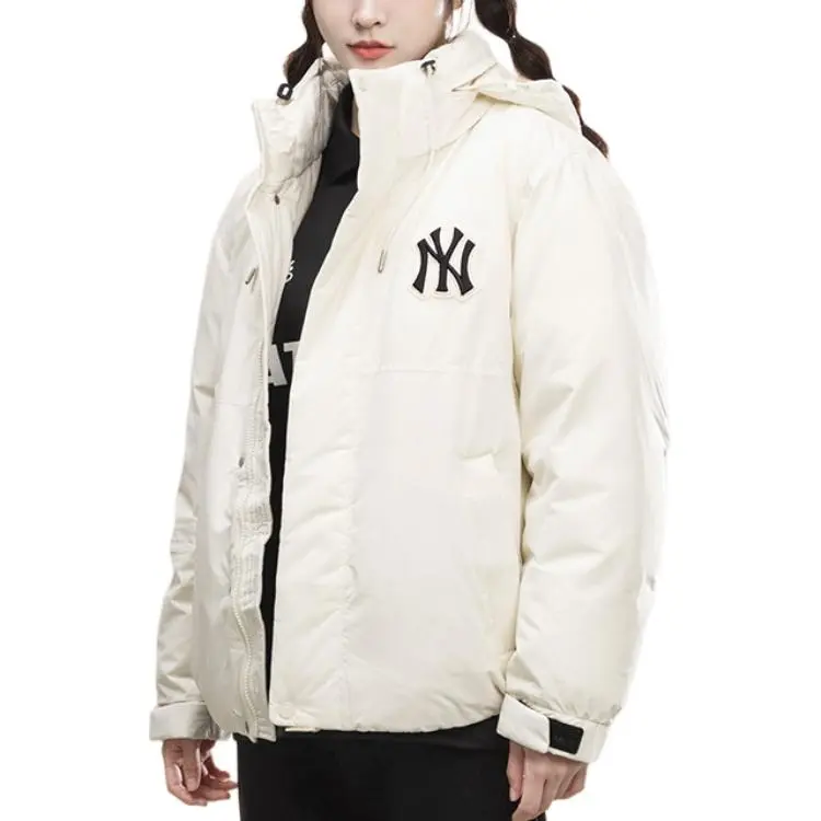 MLB Basic Series Down Jacket Cropped Men's White-2