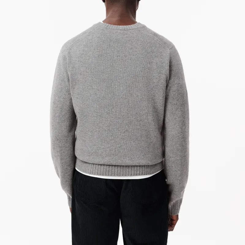 LACOSTE Cashmere Sweater Men's Gray-3