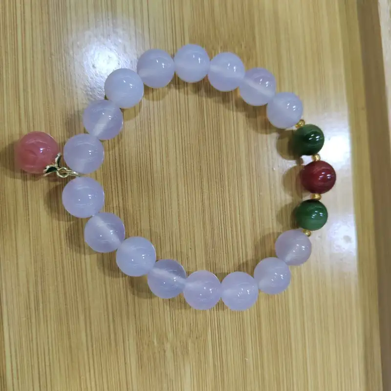 JUNWEN Chalcedony Bracelets Women's-1
