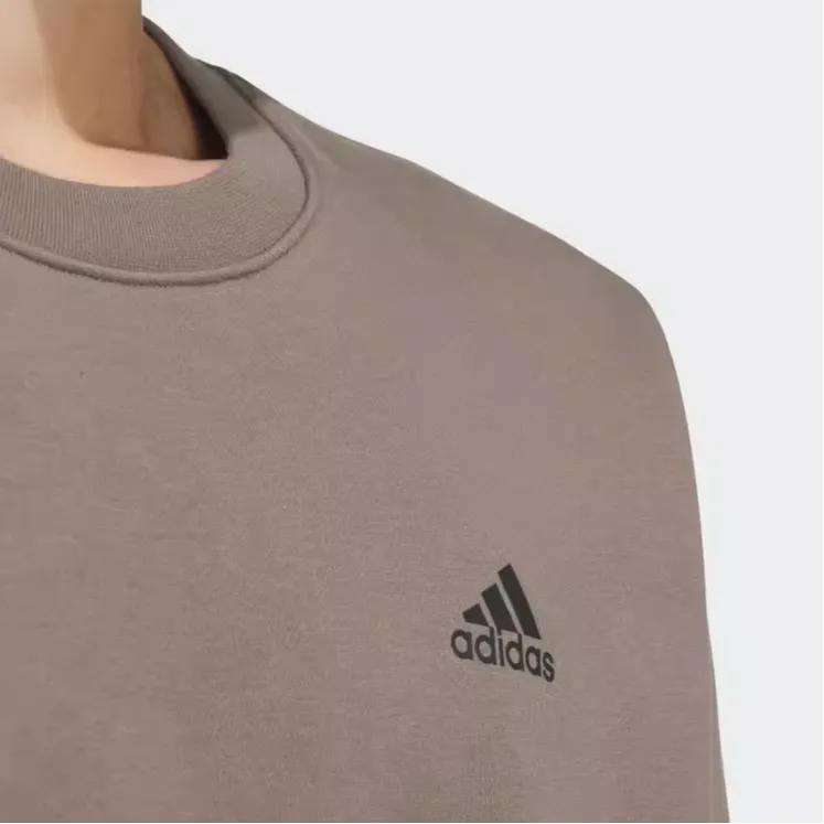 Adidas Sweatshirt Unisex Stratum Dark Earthy Brown/Black-3