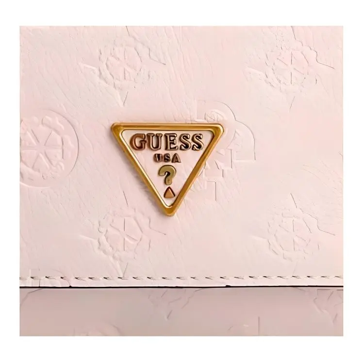GUESS Artificial Leather Chain Bag Crossbody Bag Shoulder Bag Women's Pink-4