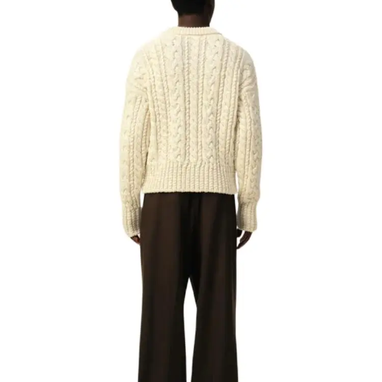 AMIPARIS Cable Knit Sweater-2