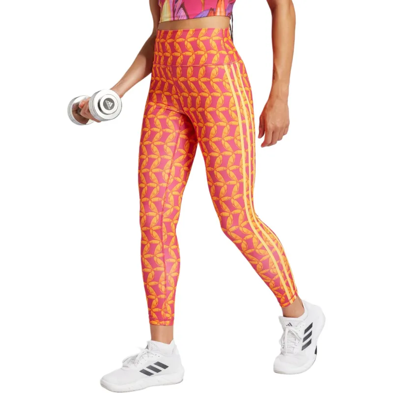 Adidas Free Shipping With AdiClub Adidas X Farm Rio 7/8 Leggings-1