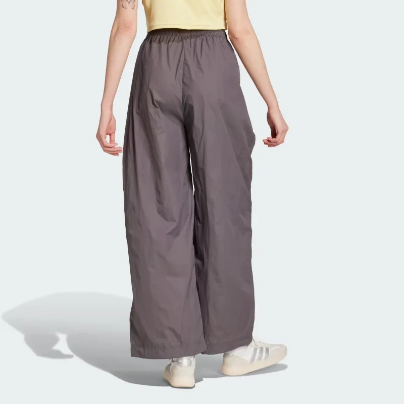 Adidas CITY ESCAPE Summer Parachute Joggers Athletic Trousers Women's Gray Terrain-2