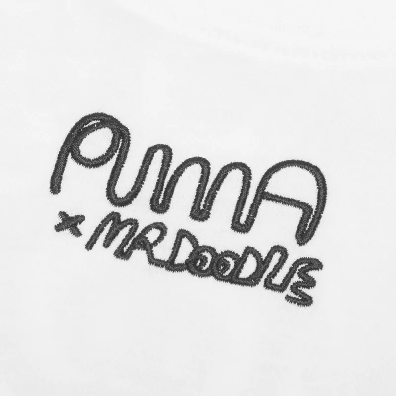 PUMA x Mr Doodle T Shirt Women's White-2