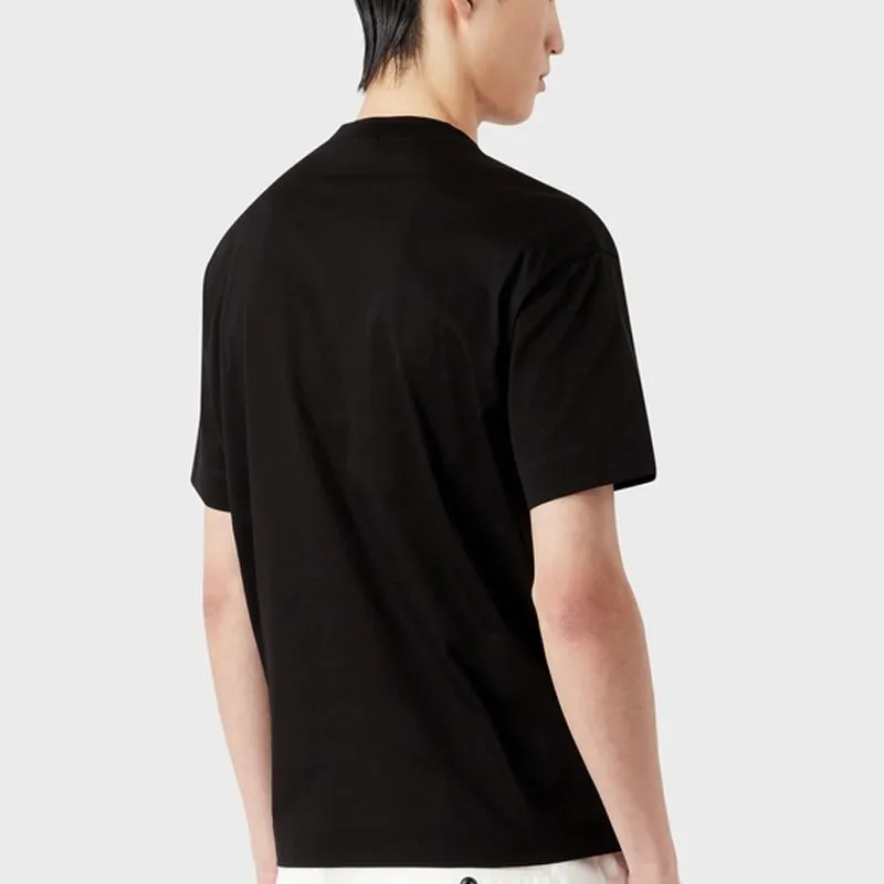 EMPORIO ARMANI SS23 T Shirt Men's Black-4