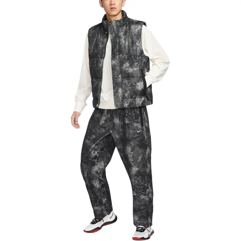 Nike Vests Men Black/White-2