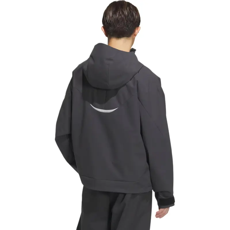Adidas FOS FUTURE STYLE WOVEN Jackets Coats Men's Carbon Black-2