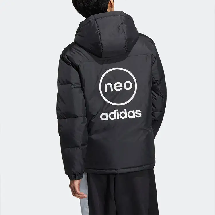 Adidas Neo Down Jacket Unisex Black-3