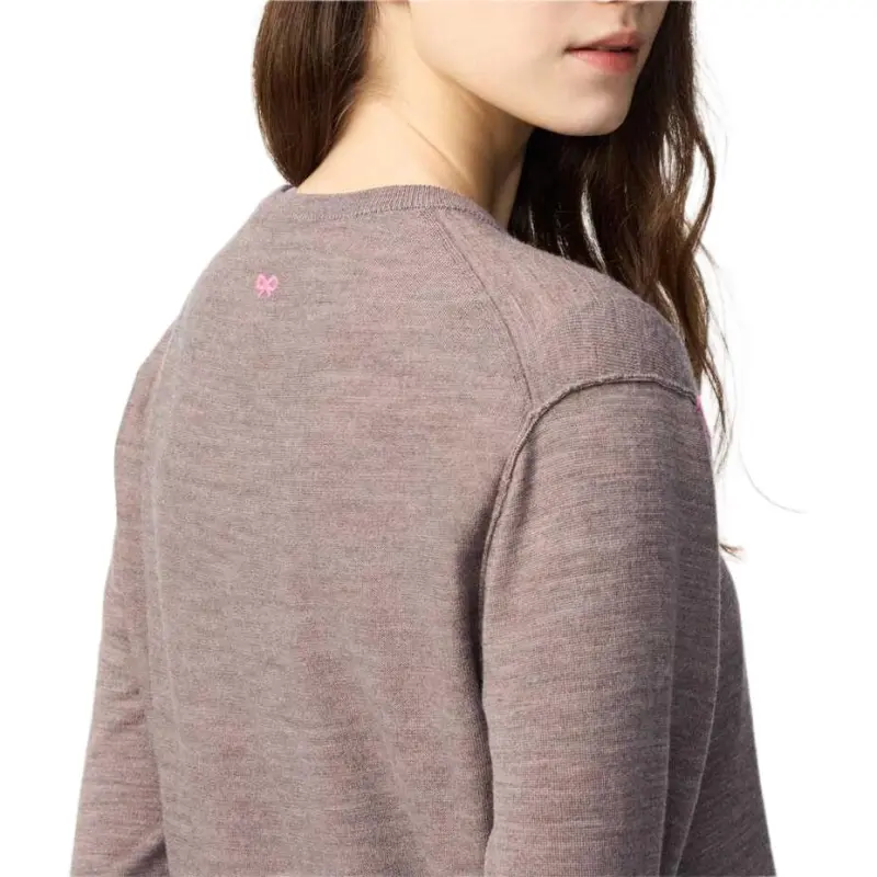 Anya Hindmarch X UNIQLO Anya Hindmarch Co brand Sweaters Women's Coffee-4