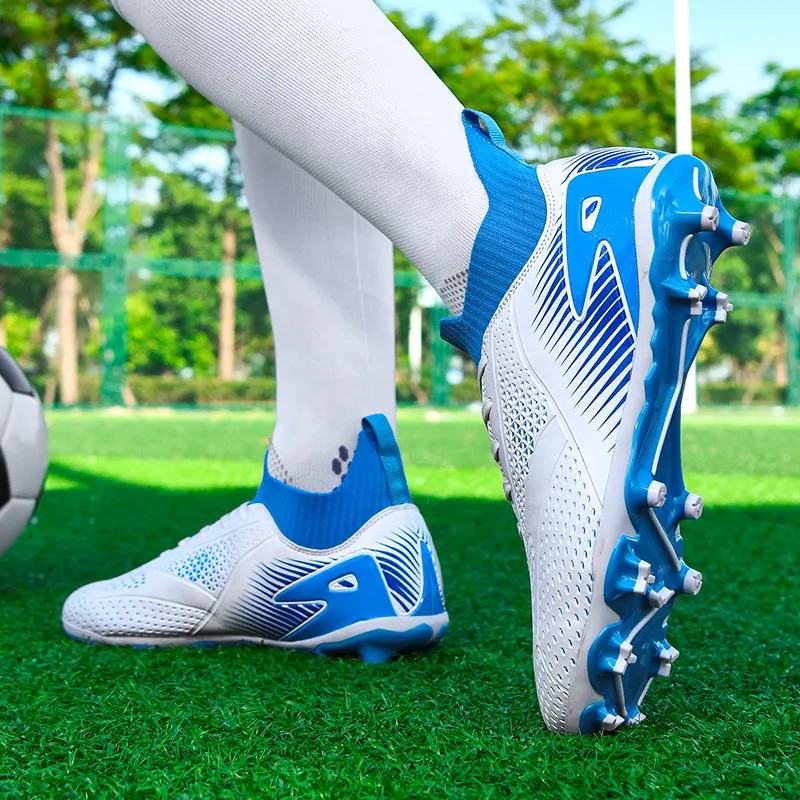 VAKY AG Rubber Short Studs Soft Ground Artificial Ground Natural Ground Wear-Resistant Coverage Soccer Shoes Unisex-8