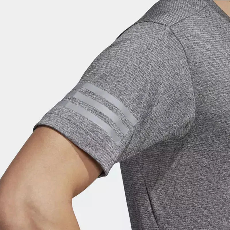 Adidas T Shirts Men Gray-4